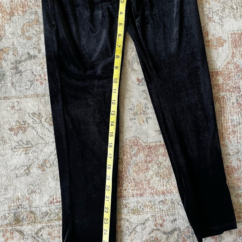 Bozzolo Black Sequin Velvet Halter Jumpsuit - Picture 13 of 14